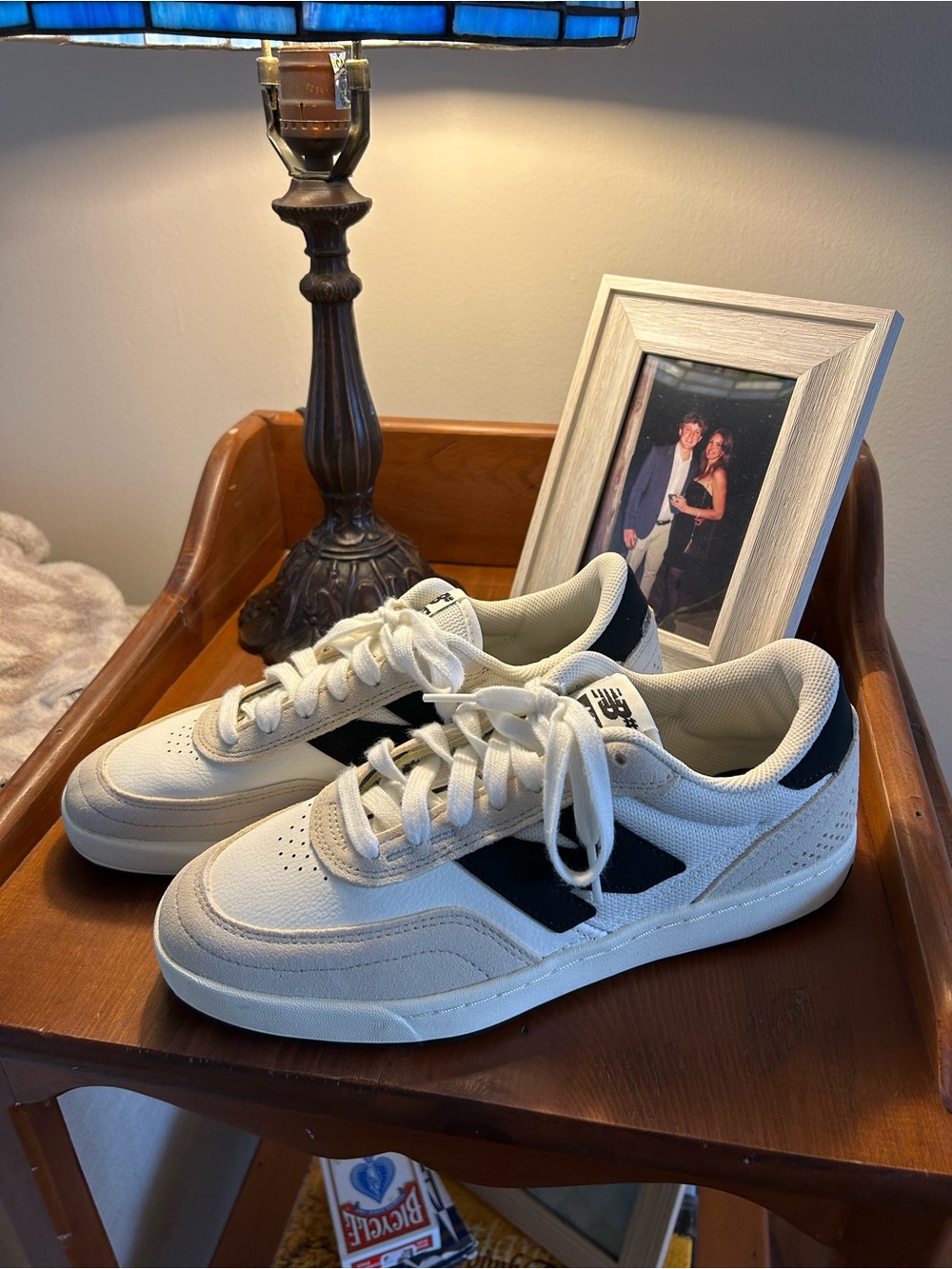 New Balance Numeric 440 V2 White/Black Sneakers